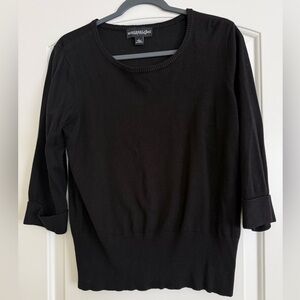 Monterey Bay Black Knit Top